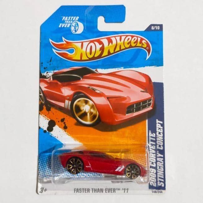 Hotwheels 2009 Corvette Stingray Concept Faster Than Ever