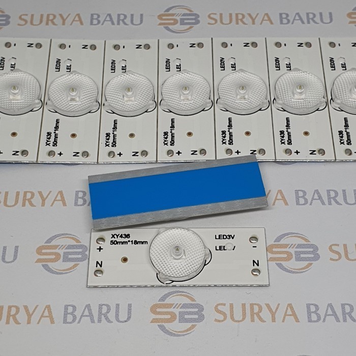 Lampu LED Kancing Backlight TV LED Universal 3V KOMPONEN PART