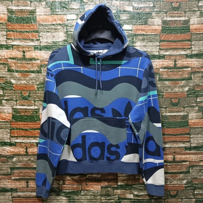 Hoodie pria ADIDAS Full print