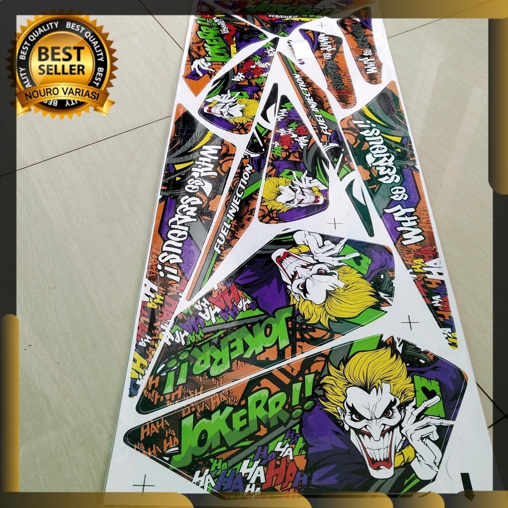 STRIPING STIKER LIST BODY VIXION OLD 2012 JOKER STICKER STRIPING MODIFIKASI STRIPING MOTOR THAILAND 
