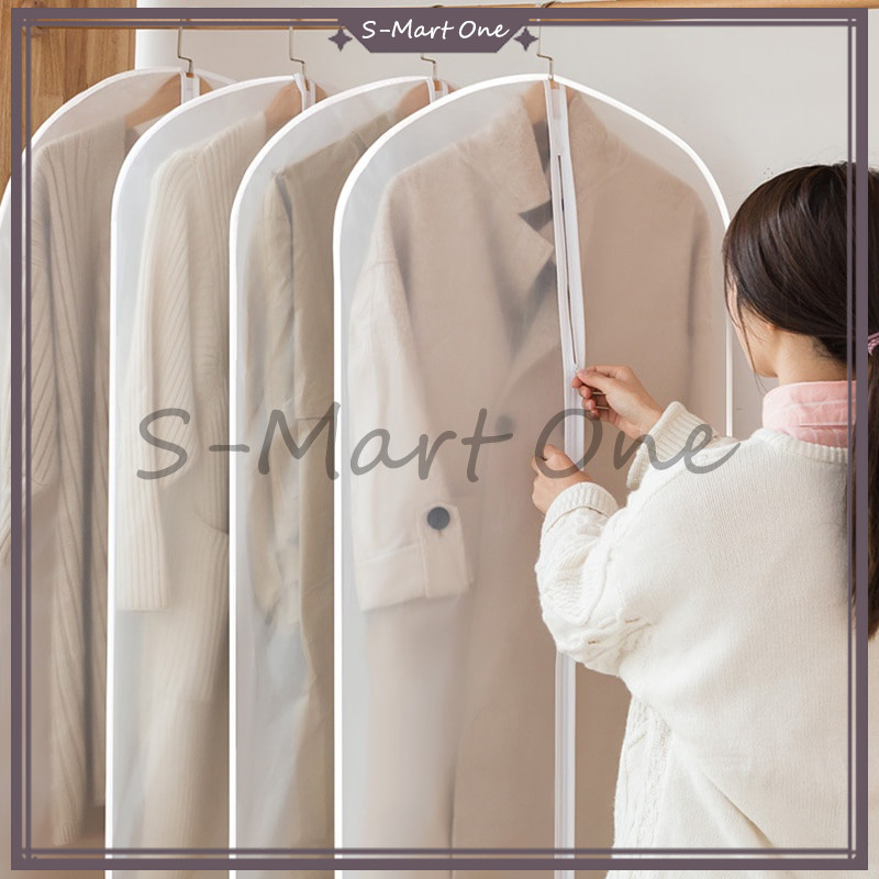 plastik baju gantung /plastik jas gantung /cover gantungan baju anti debu/Debu Dustproof Organizer P