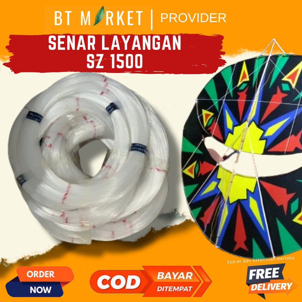 SENAR LAYANGAN CAP IKAN KAKAP UKURAN 1500