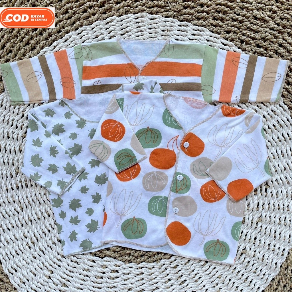 3 PCS Baju Bayi Baju Bayi Baru Lahir Baju Bayi Newborn Baju Bayi Cewek Baju Bayi Cowok Hampers Bayi 