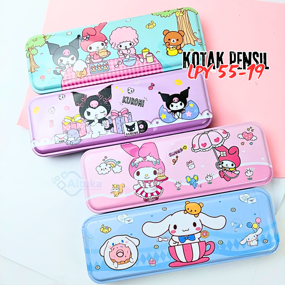 

Kotak Pensil Kaleng Karakter LPY 55-19 Kuromi Sanrio Cinnamoroll