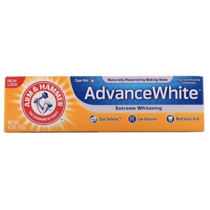 

Arm & Hammer toothpaste pasta gigi USA Natural Baking Soda whitening - Winter Mint 170