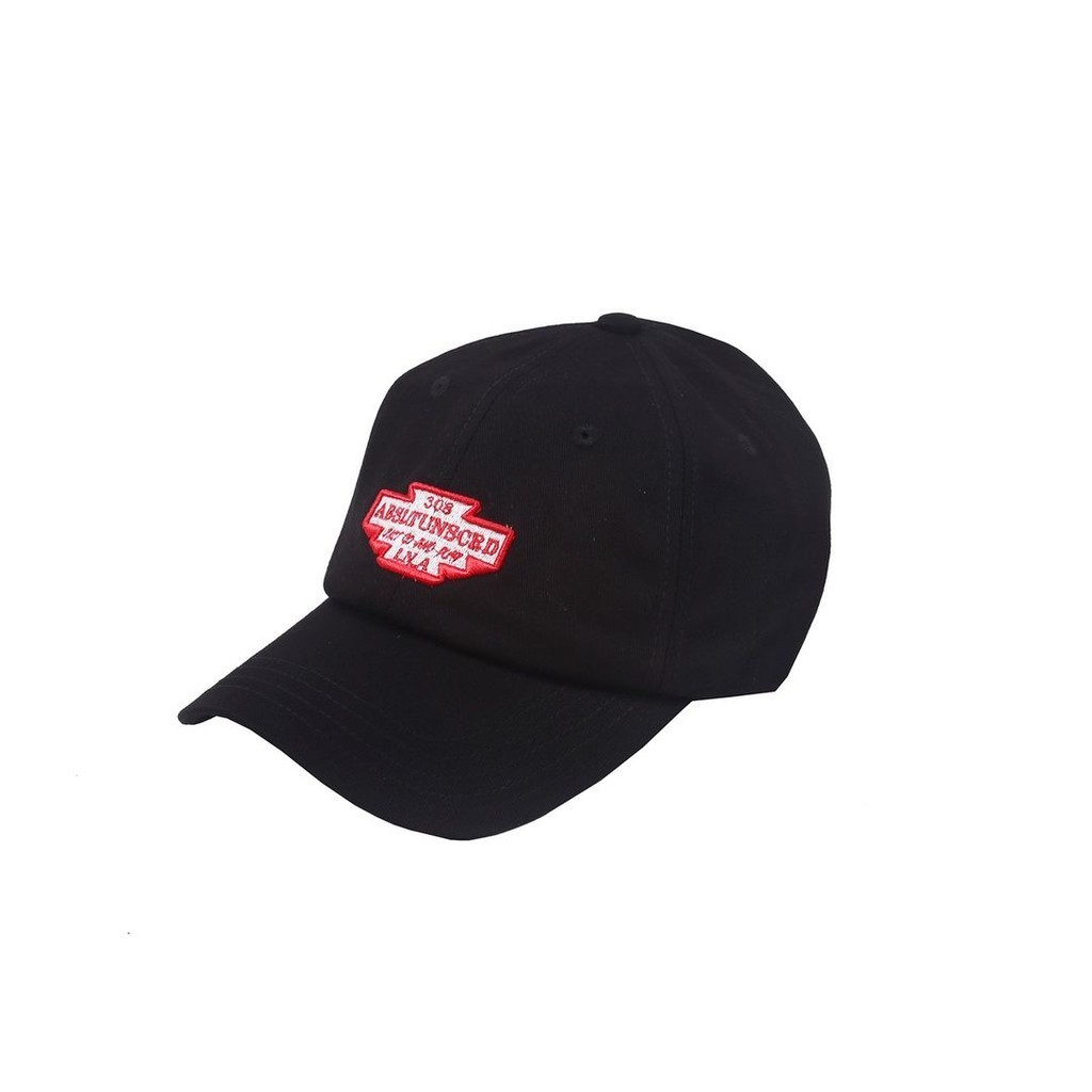 308 ABSLTUNSCRD - POLO CAP ABSLT UNSCRD RED SIGN - BLACK