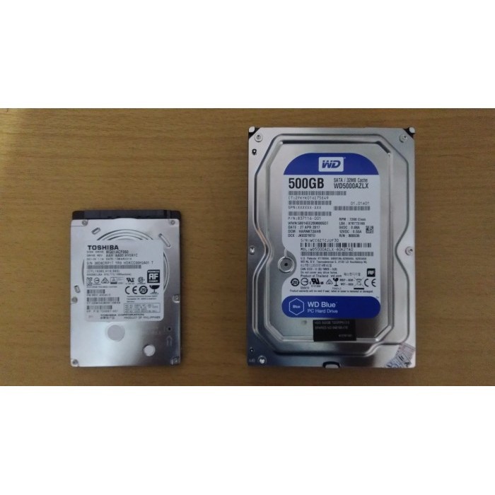 Hardisk Laptop / HDD PC Rusak