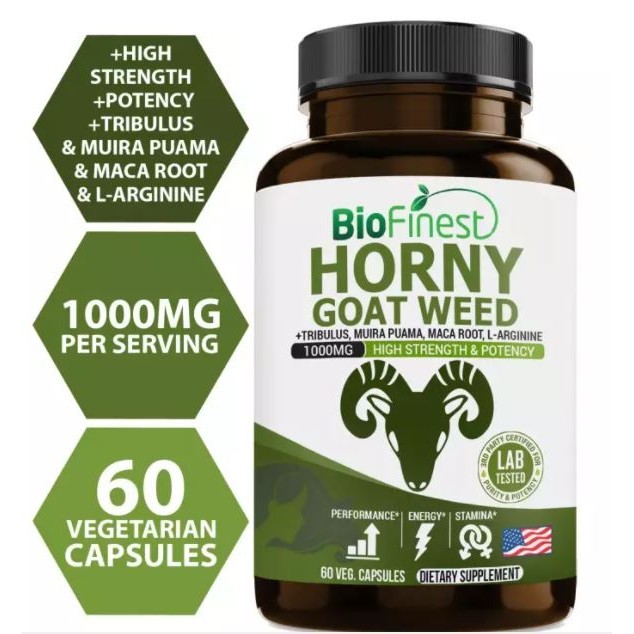 Biofinest Horny Goat Weed 1000mg 60 capsules
