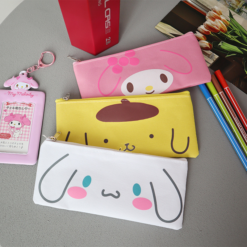 

Melody Kuromi Tas Travel Tas Alat Tulis Kartun Lucu Tas Pensil Kapasitas Besar Kreatif Kecil Segar MG