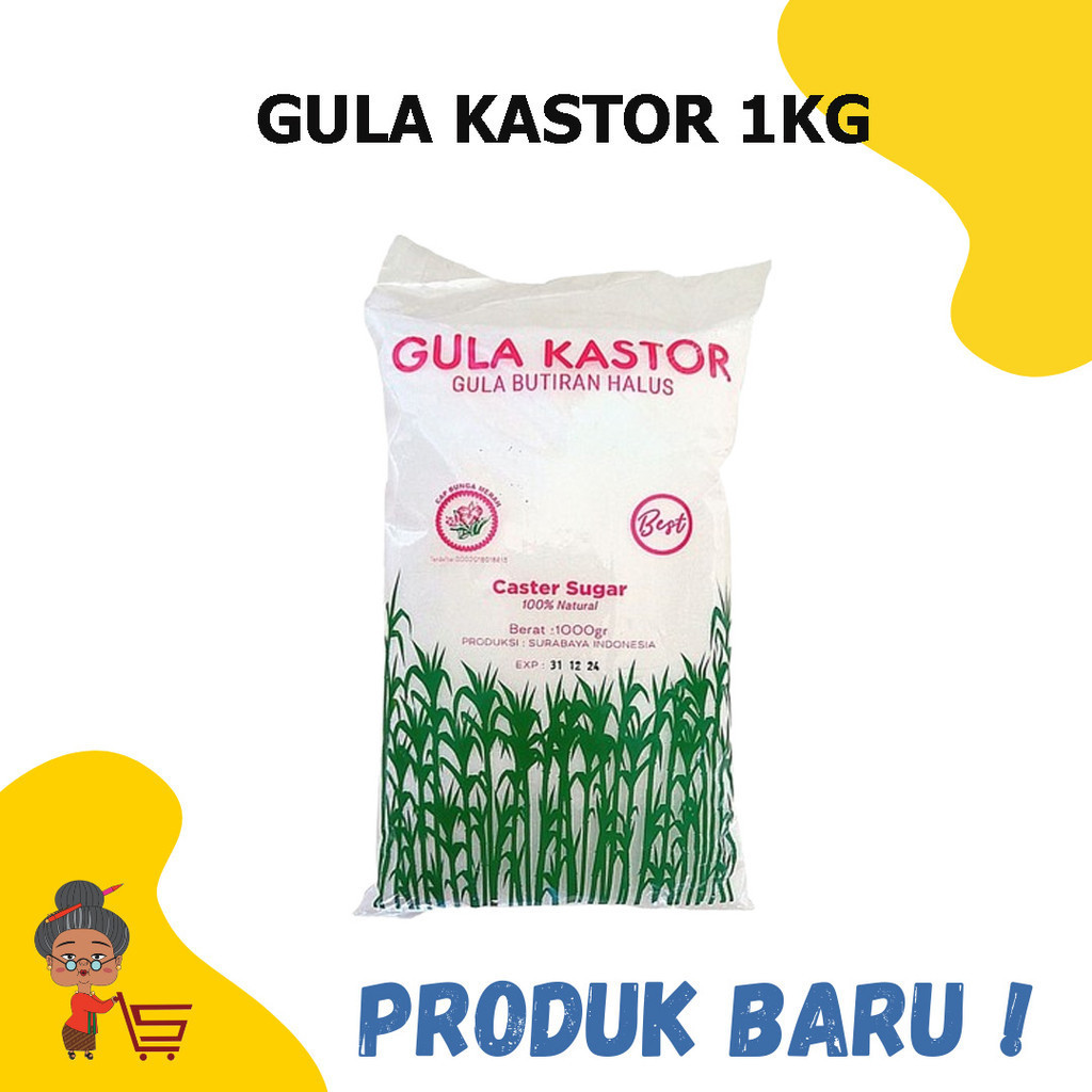 

GULA KASTOR 1KG / GULA KASTOR / GULA KASTOR BUNGA MERAH