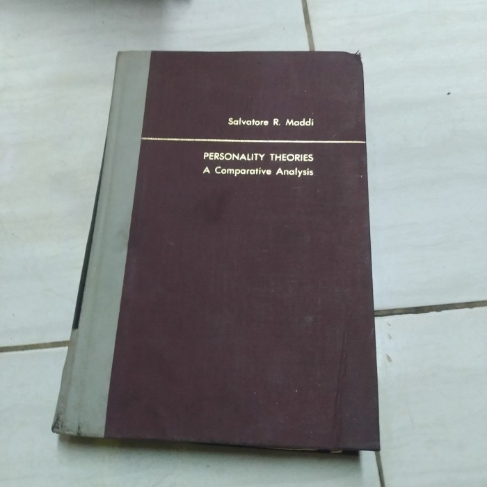 PERSONALITY THEORIES A COMPARATIVE ANALYSIS-SALVATORE R MADDI-D1