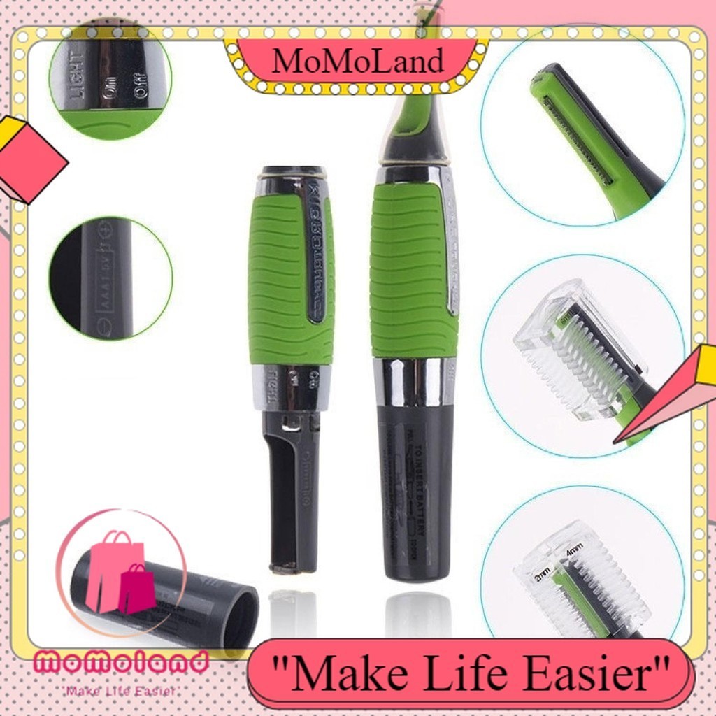 >>MoMoLand<< Micro Touch Magic Max Hair Groomer Pisau Cukur - E1-0008