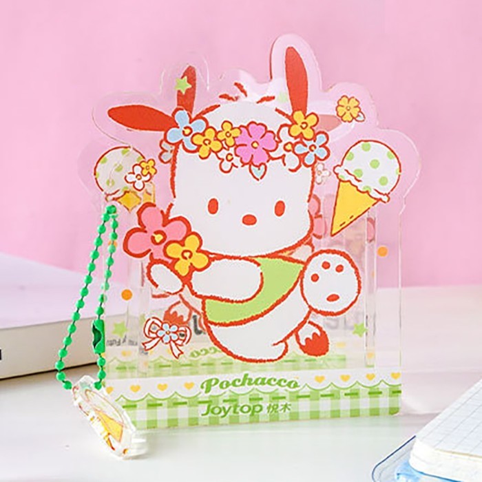 

TOKKADO Sanrio Miki Desk Pen Holder Tempat Pulpen Alat Tulis Meja Lucu - Pochacco B