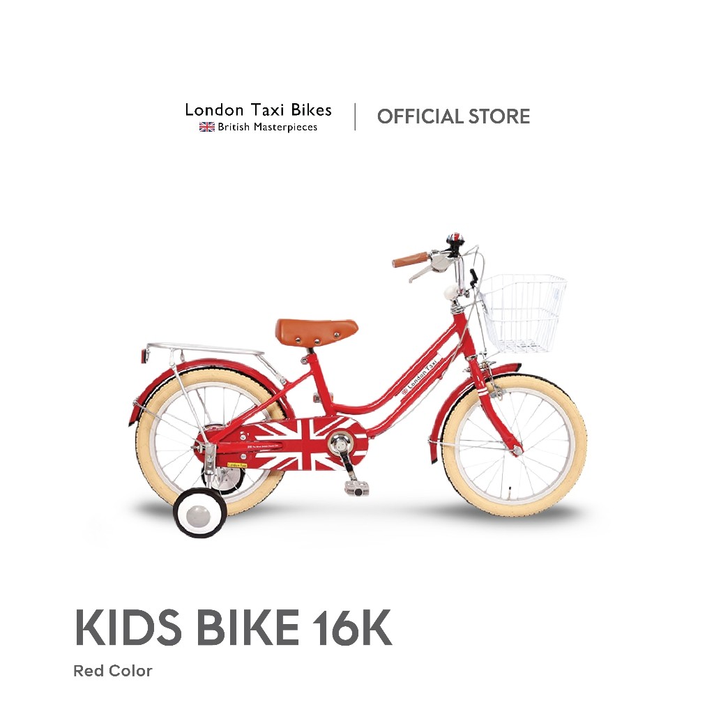 Jefferys - Sepeda Anak London Taxi Kids 16K Inch - Red
