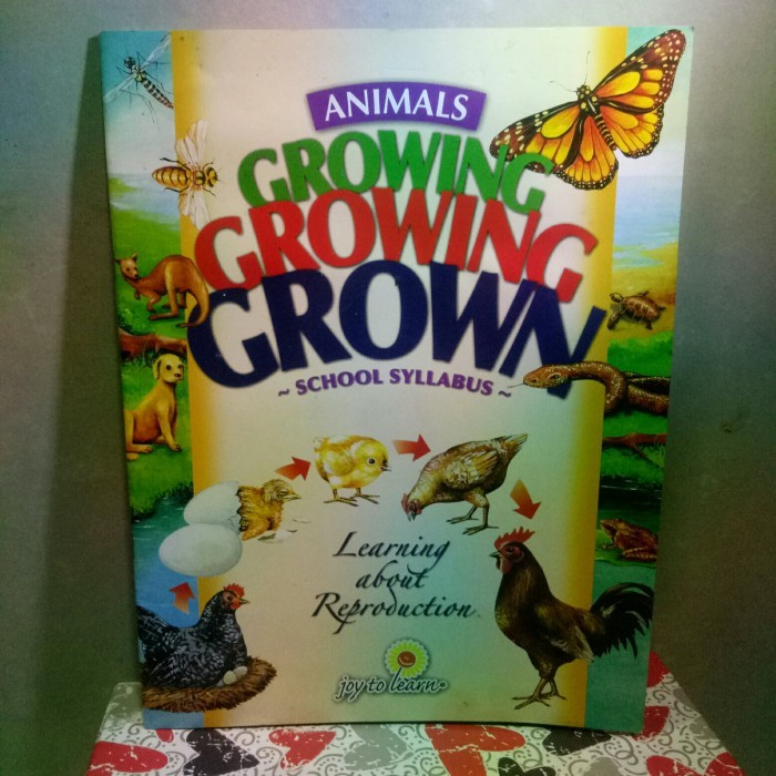 

ANIMAL GROWING GROWING GROWING - SCHOOL SYLLABUS.