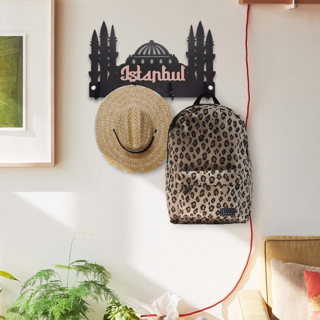 Laris_Jayaaa - Rak Dinding ISTANBUL dengan 4 buah hook gantungan