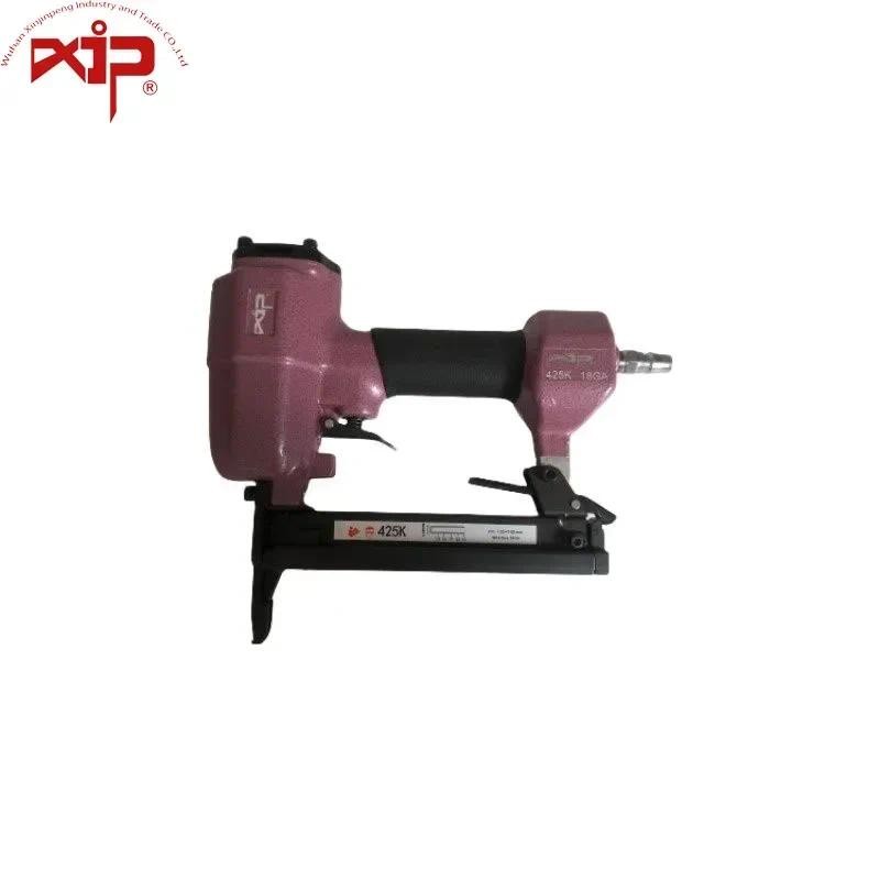 

18Ga Heavy Wire 9025 Upholstery Staple 425K Pneumatic Stapler for Rattan Assembly To Aluminum Tube Woods