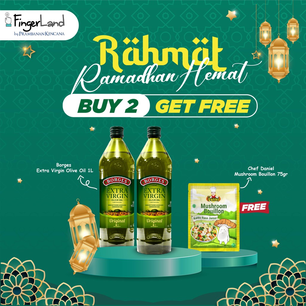 

Paket RAHMAT (Ramadhan Hemat) 2 Borges Minyak