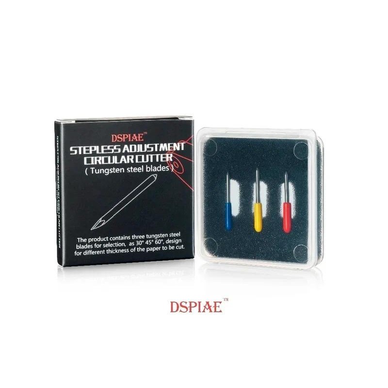 

DSPIAE 30°/45°/60° 3pcs/set MT-CB Metal Precision Blades for AT-TH Handle Cutting Tool for Model Hobby DIY Accessories