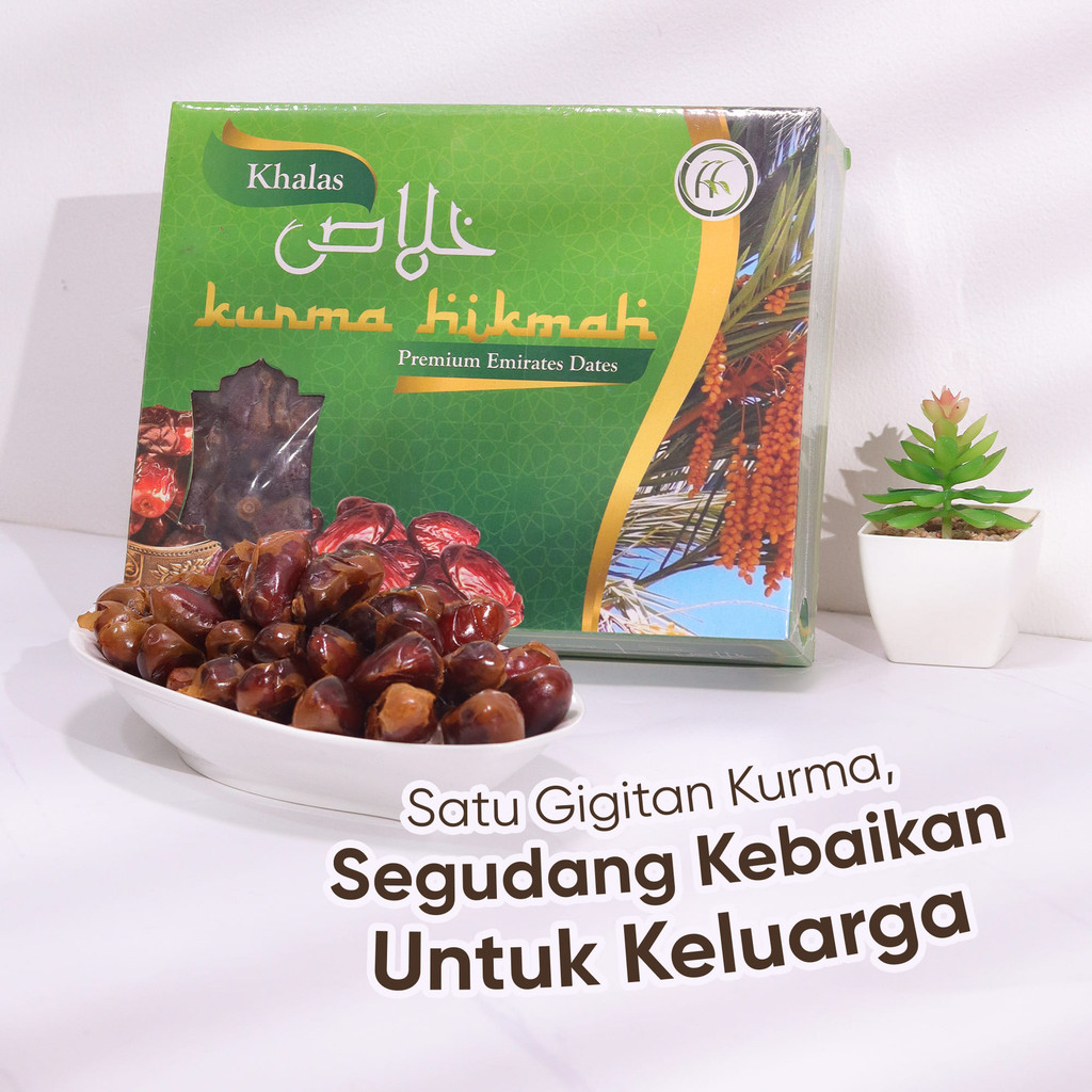 

Kurma Hikmah Khalas - Kholas Hikmah - 1 Kg