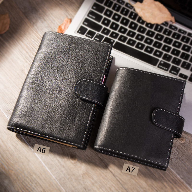 

Yiwi A6/Personal A7 Vintage Genuine Leather Traveler's Notebook Diary Journal Handmade Cowhide gift travel notebook Accessories
