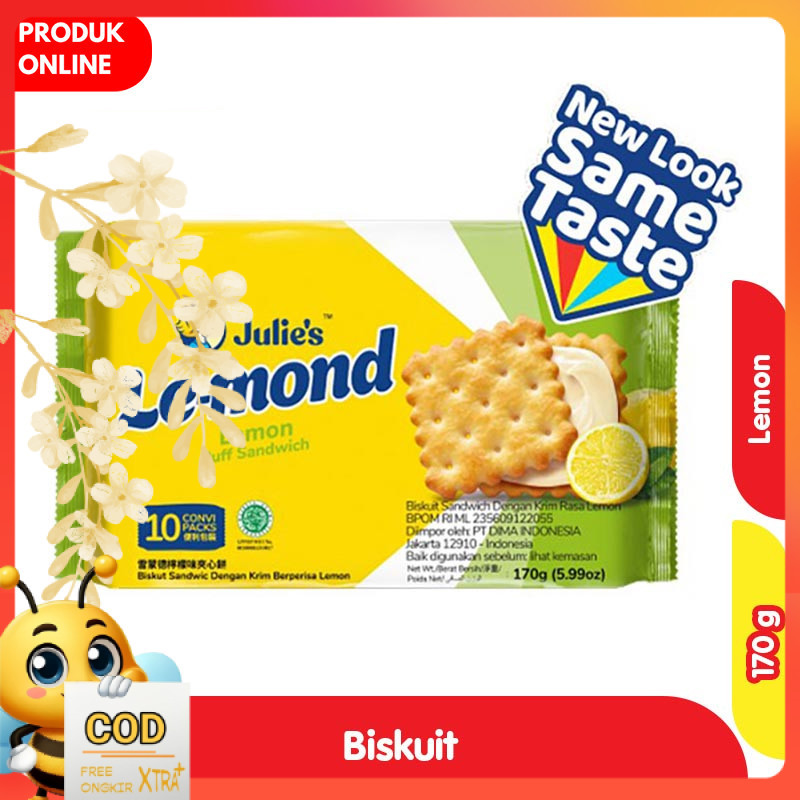 

Julie's Le-mond Biskuit Sandwich 170 g