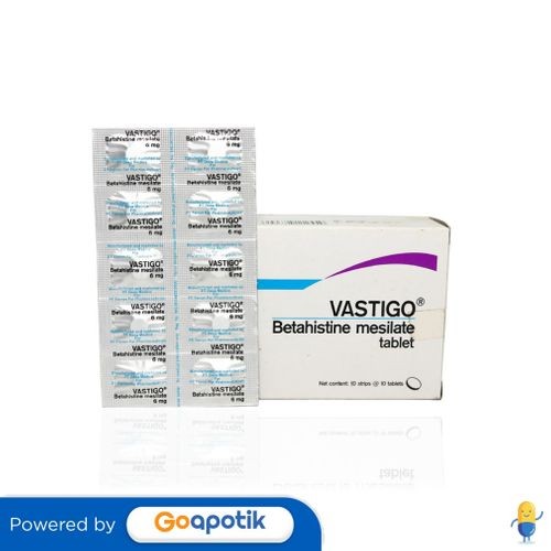 Vastigo 6 Mg Box 100 Tablet