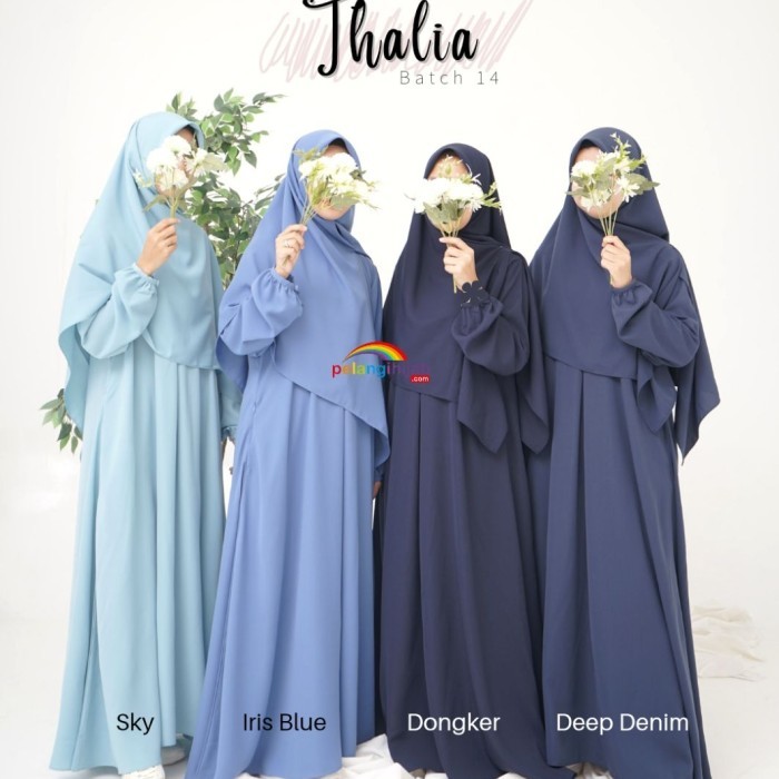Gamis Thalia Pelangi Hijab - Cameo, S