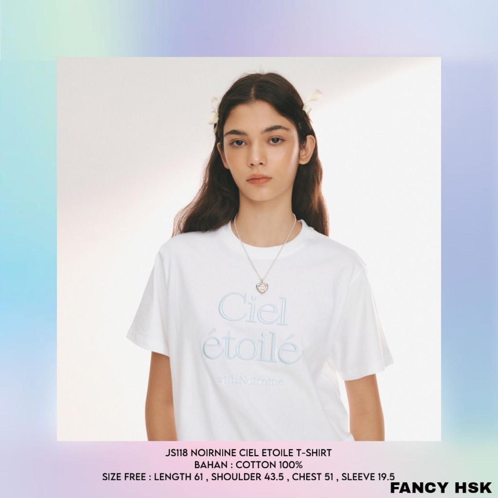 KOREA NOIRNINE CIEL ETOILE TSHIRT JS118