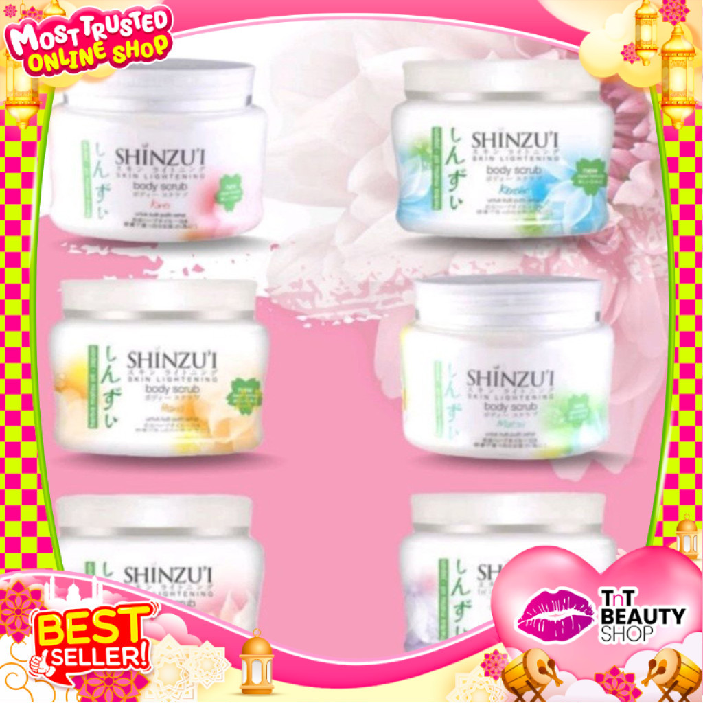 SHINZUI SKIN LIGHTENING 110GR - BODY SCRUB PEMUTIH BADAN -  LULUR BADAN | TnT Beauty Shop