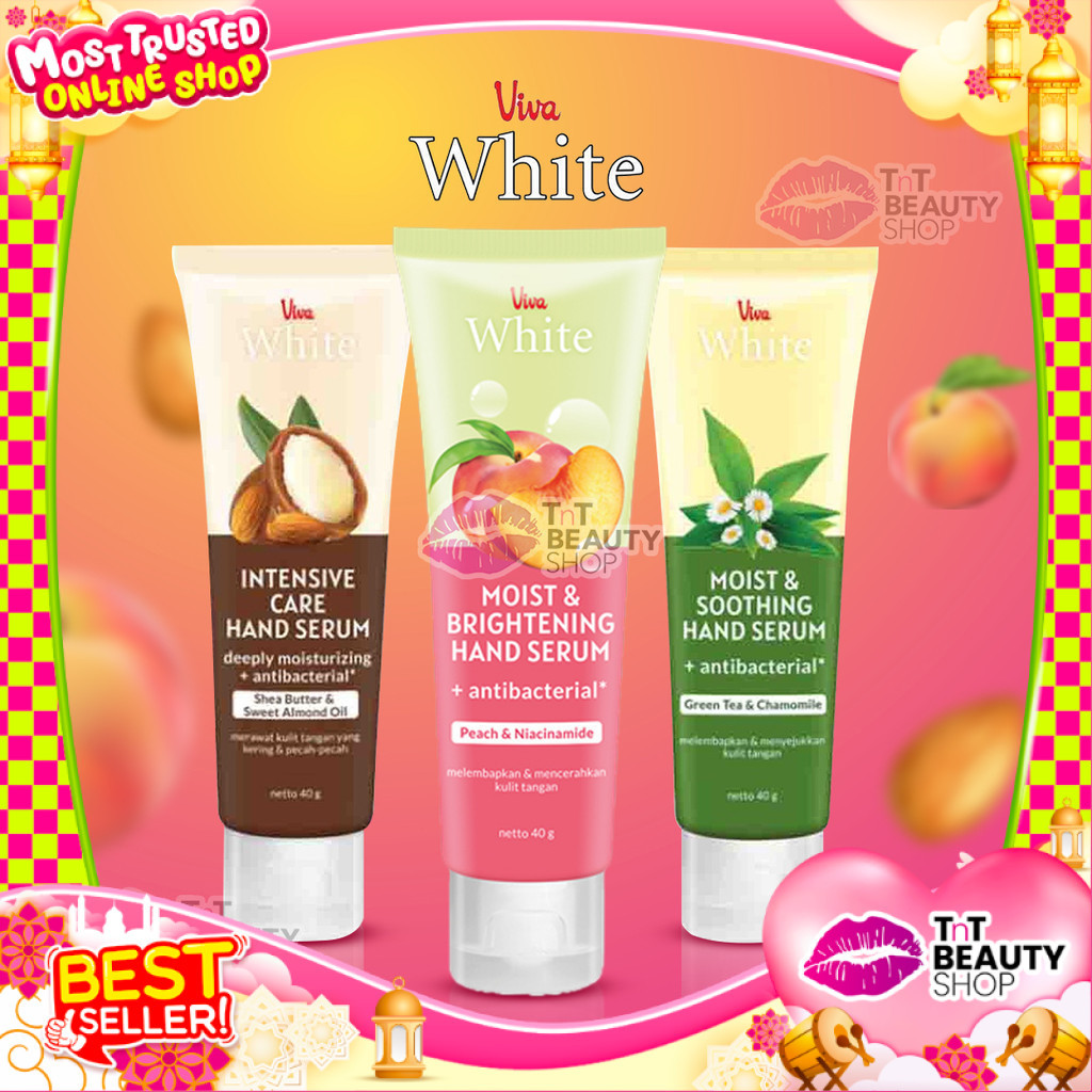 Viva White Hand Serum 40gr | Intensive Care - Moist & Soothing - Moist & Brightening | TnT Beauty Sh