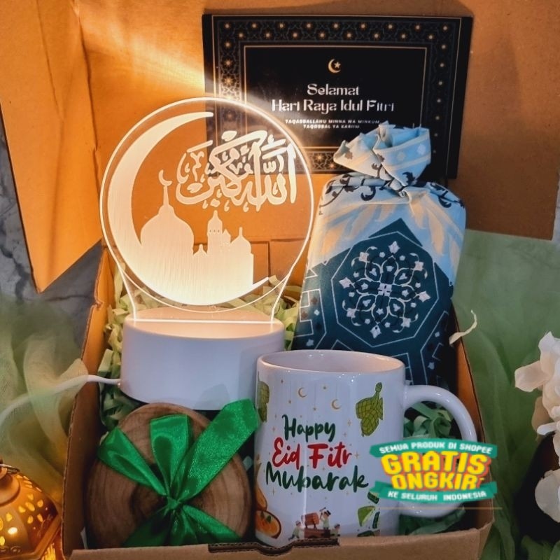 

Hampers Lebaran Mug / Parcel Lebaran Kado Idul Fitri ( CAHAYA )/ langsung proses
