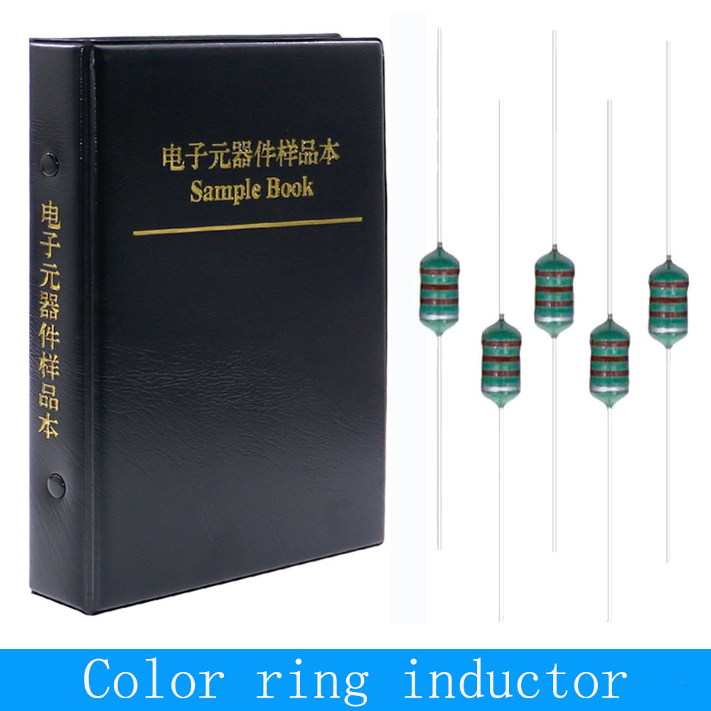 

0307 0410 0510 Color ring inductor Sample Book Assorted Kit 1uH2.2uH3.3uH4.7uH6.8uH10uH22uH33uH47uH100uH220uH470uH680uH1mH2.2mH