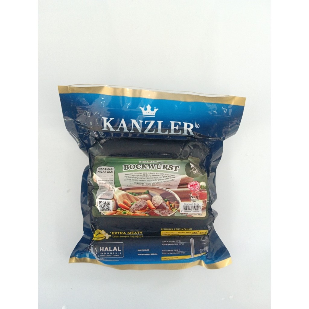 

KANZLER Bockwurst 360gr Frozen