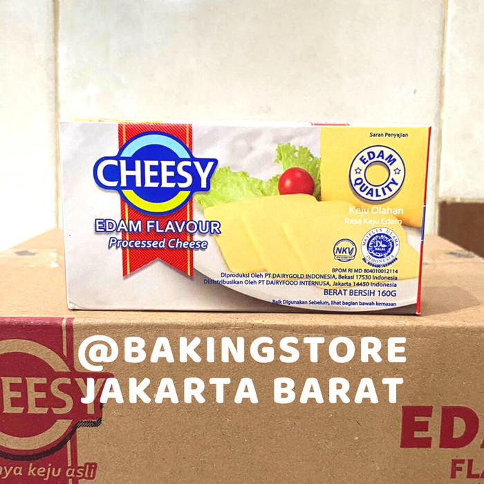 

RB Cheesy Edam Flavour - Keju Rasa Edam 160 gram HALAL