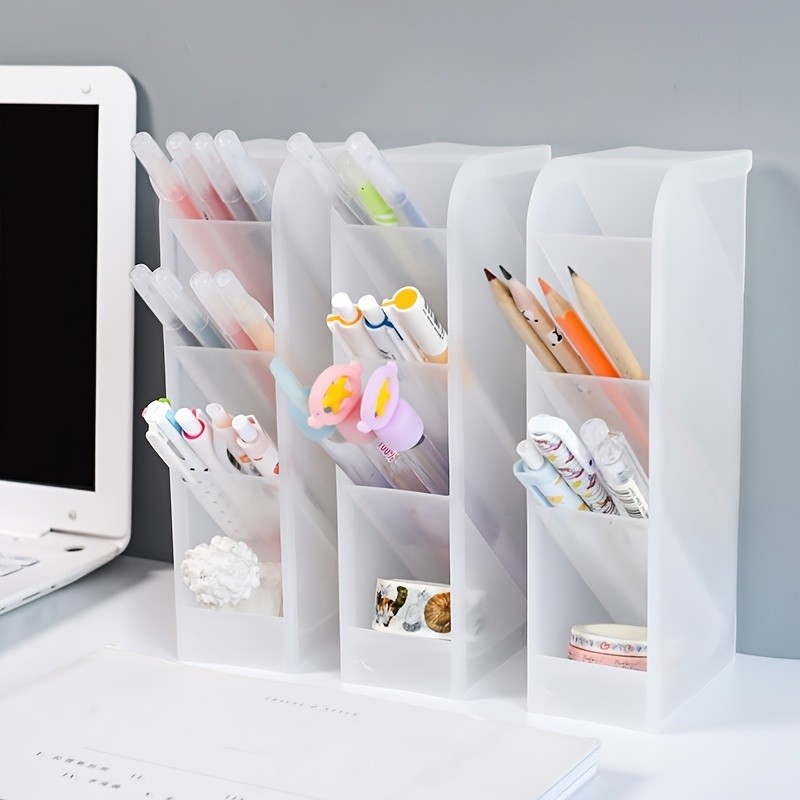 

1pc Multi-Layer Pen Holder & Cosmetic Brush Storage Holder - Perfect for Office & School Supplies