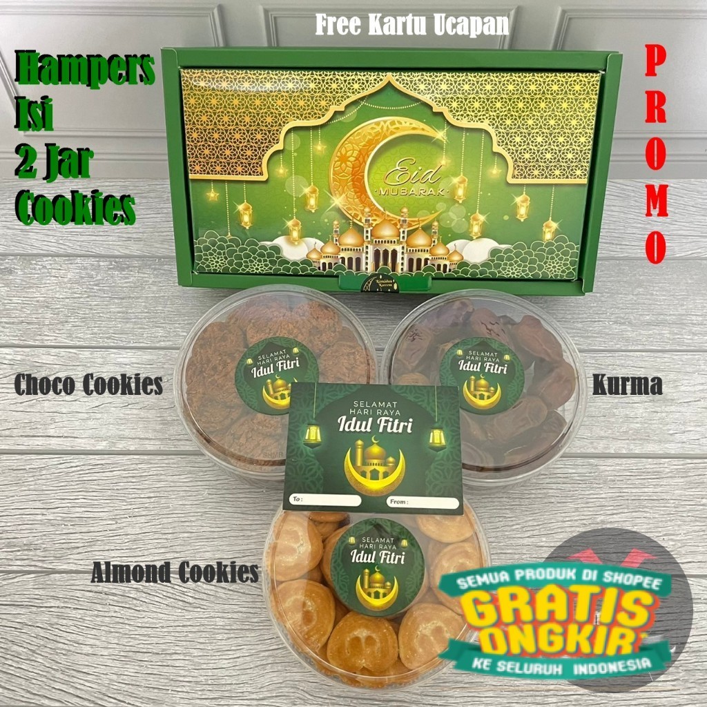 

[READY STOCK] Hampers Idul Fitri Parsel Lebaran Kue Kering Hampers Sajadah Paket Ramadhan Murah EID MUBARAK THR SET CANGKIR MURAH MV.id/ keluarga oleh oleh