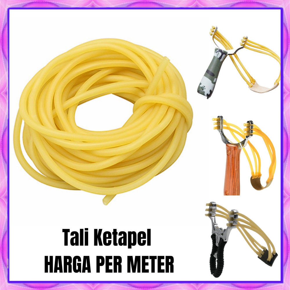 Tali karet Ketapel Slingshot Rubber Catapult permeter meteran 1 meter karet ketapel / karet ketapel 