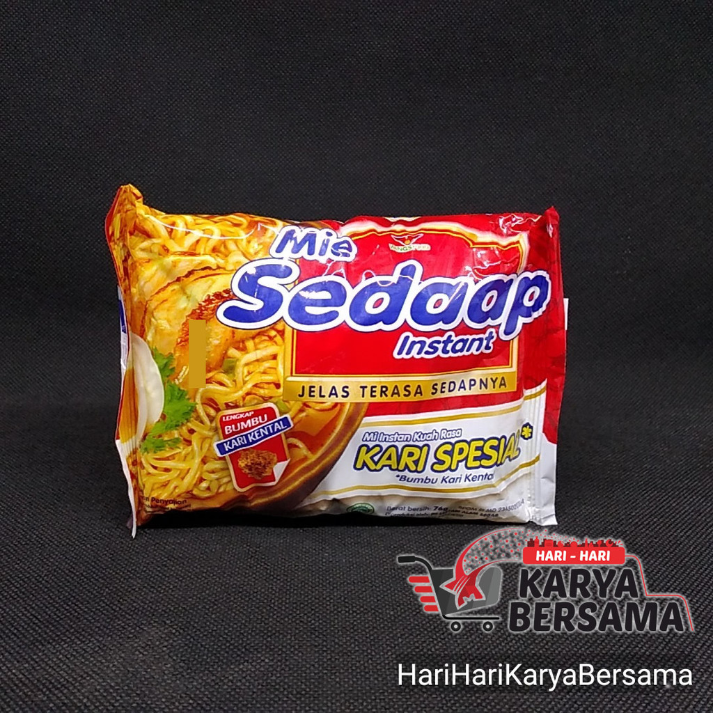 

MI INSTAN MIE SEDAAP KARI KENTAL SPESIAL 76GR