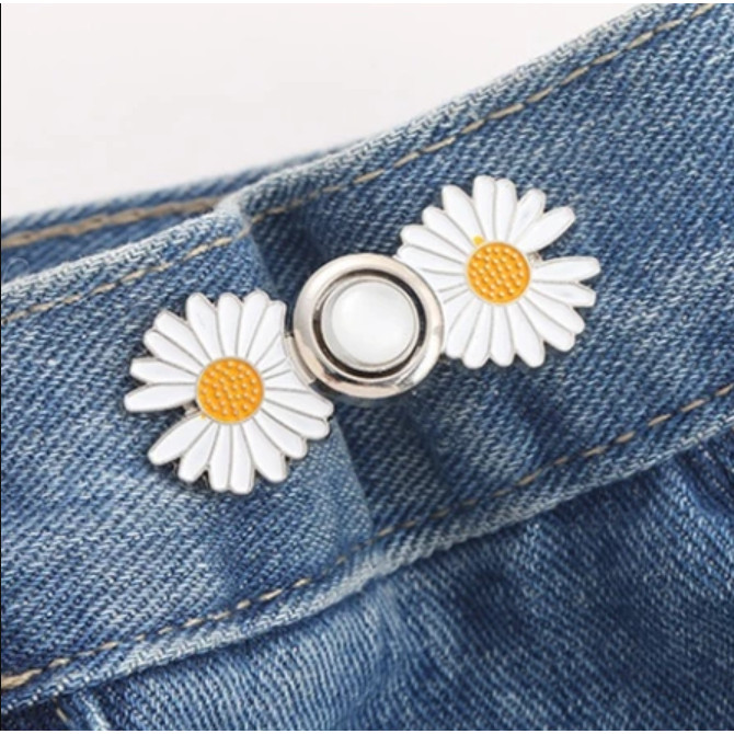 (READY & ORI) Kancing Jeans Kait Pengecil Lingkar Pinggang Celana Pengait Celana Fashion Korea Waist