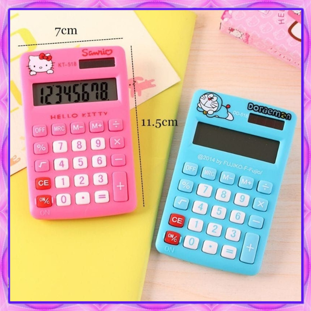 

Anissa_store-KALKULATOR KARAKTER DORAEMON CALCULATOR LUCU UNIK MINI DORA EMON HELLOKITTY HELLO KITTY HELO KITY-COD