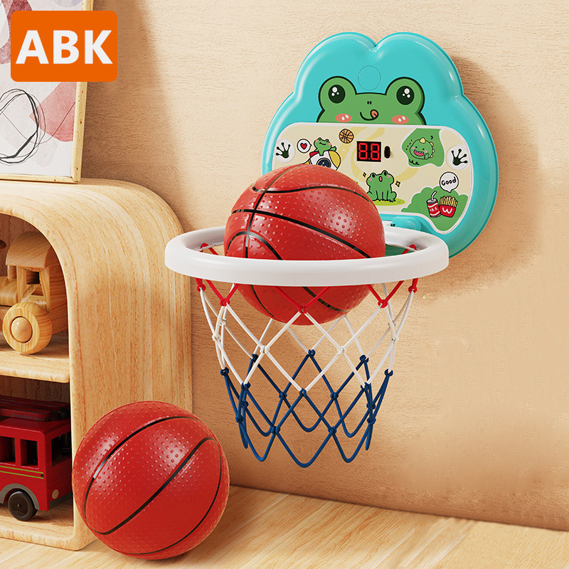 KT57UY Mainan Ring Basket Anak Ring Basket Anak Ring Basket Anak Portable Ring Basket Tempel Dinding