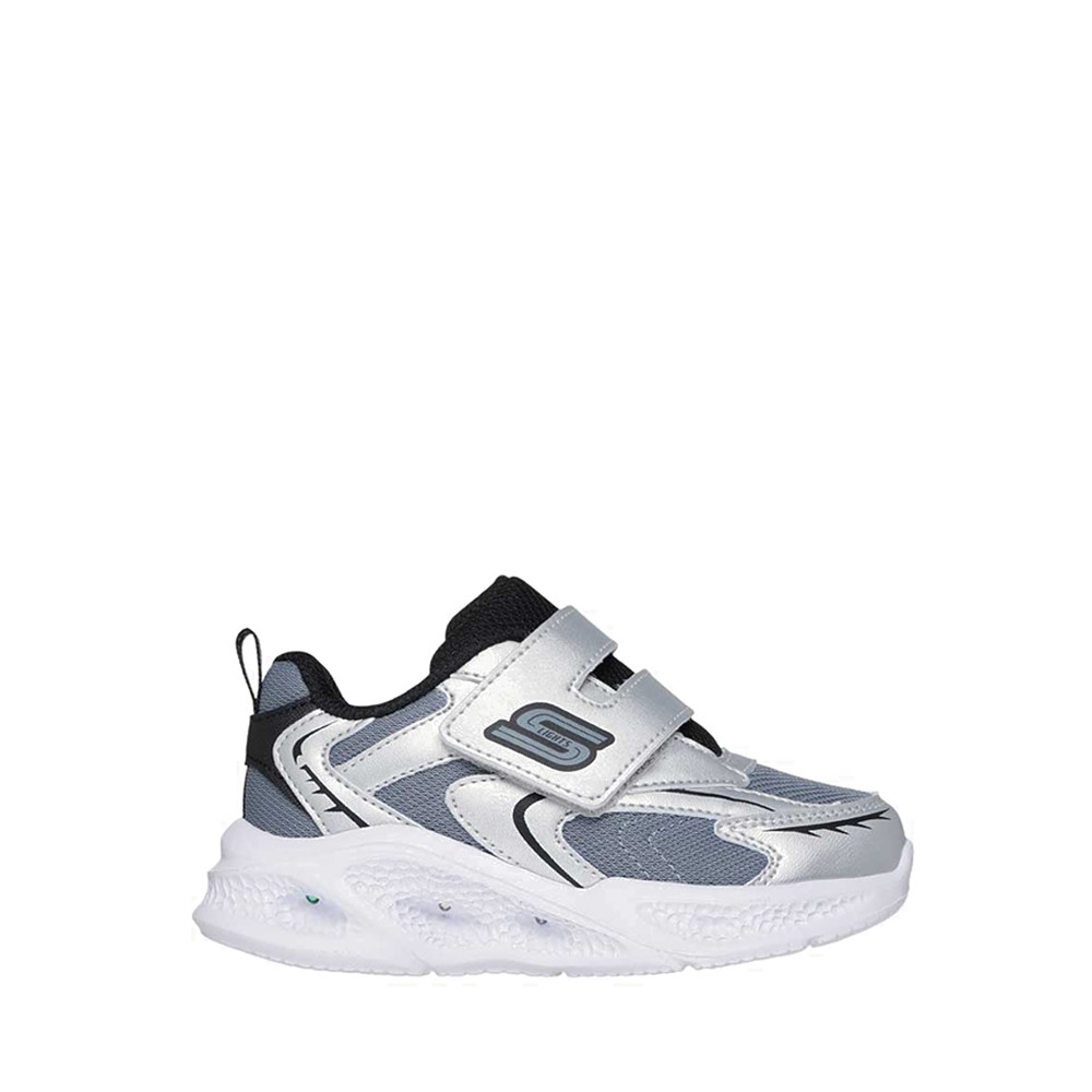 Skechers Skechers MeteorLights Boy's Lifestyle Shoes (Play School) - Silver