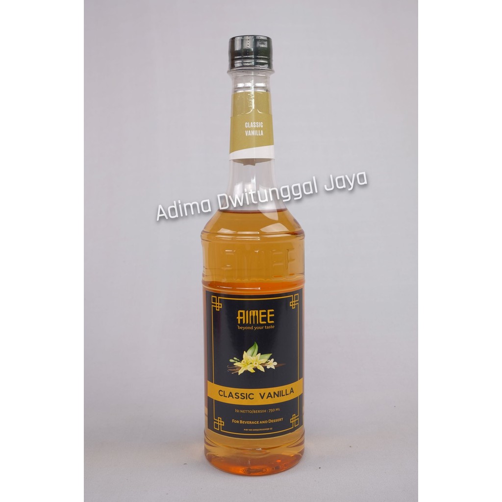 

Aimee Vanilla Syrup / Sirup Aimee Vanilla 750 ml