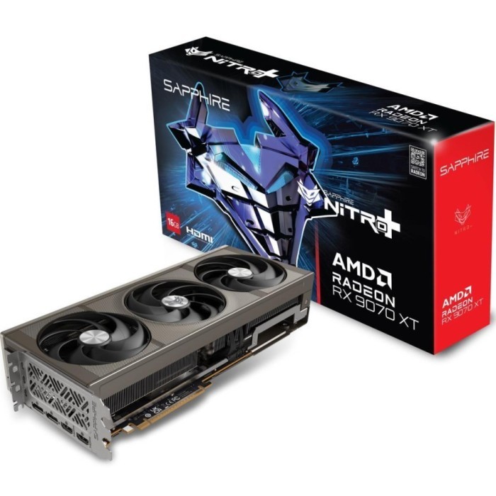 SAPPHIRE Nitro+ AMD Radeon RX 9070 XT Gaming OC 16GB GDDR6