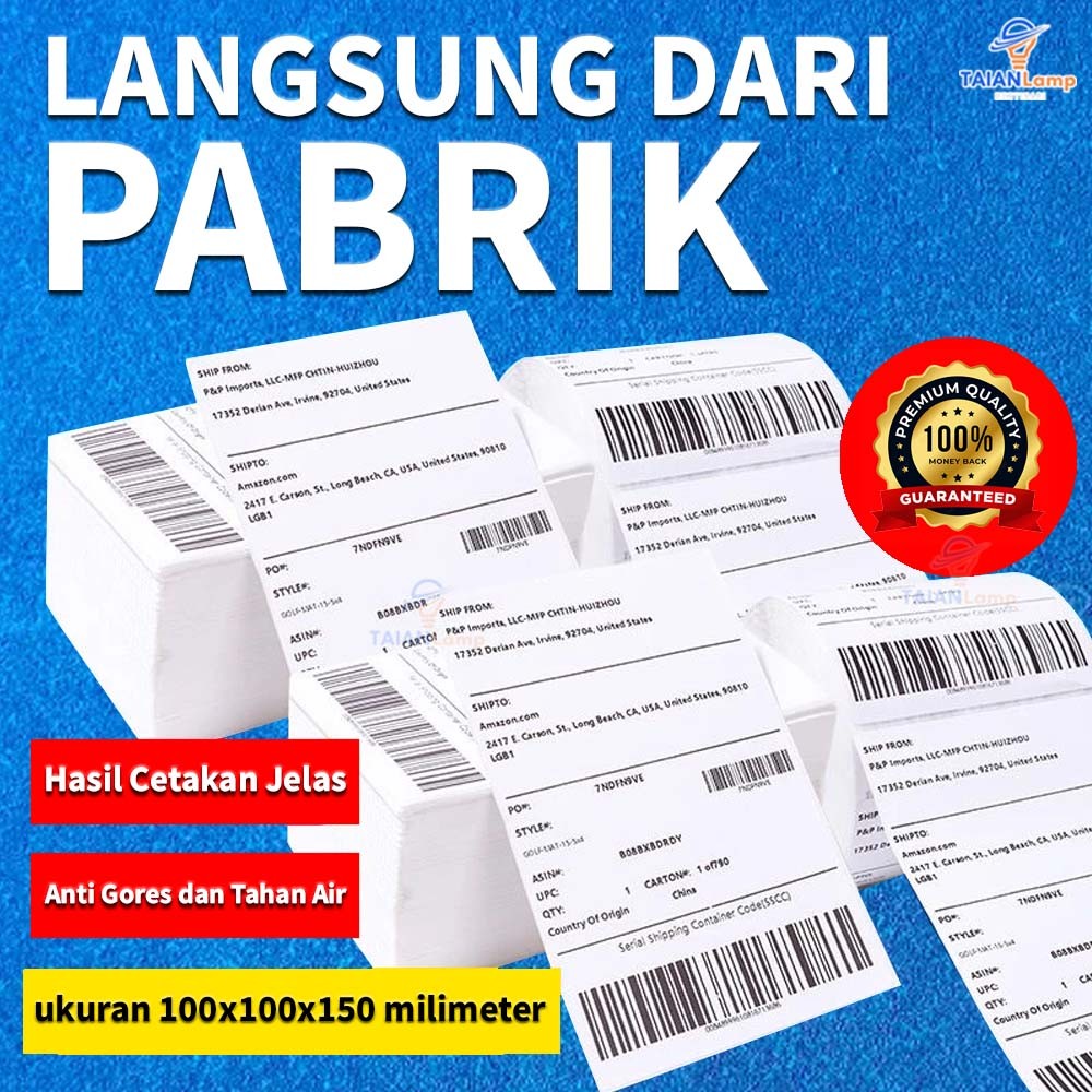 

Kertas thermal tiga kali lipat 100*150*500 kertas cetak ekspres kertas cetak thermal printer