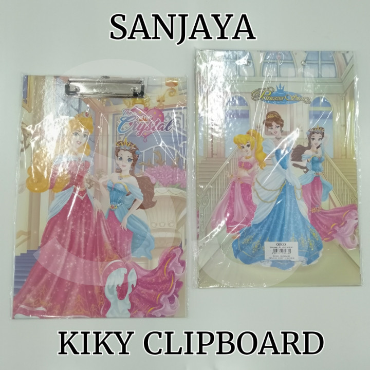 

Clipboard Kiky / Papan Jalan / Papan Tulis Kertas / Papan Ujian Anak Anak / Kiky Clipboard