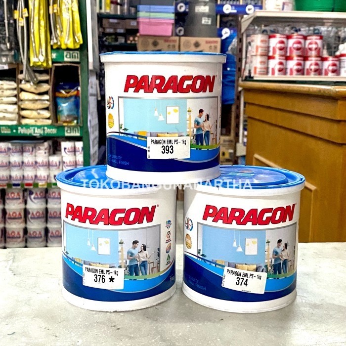 Cat Paragon Vinyl Acrylic Emulsion Cat Tembok 1 Kg
