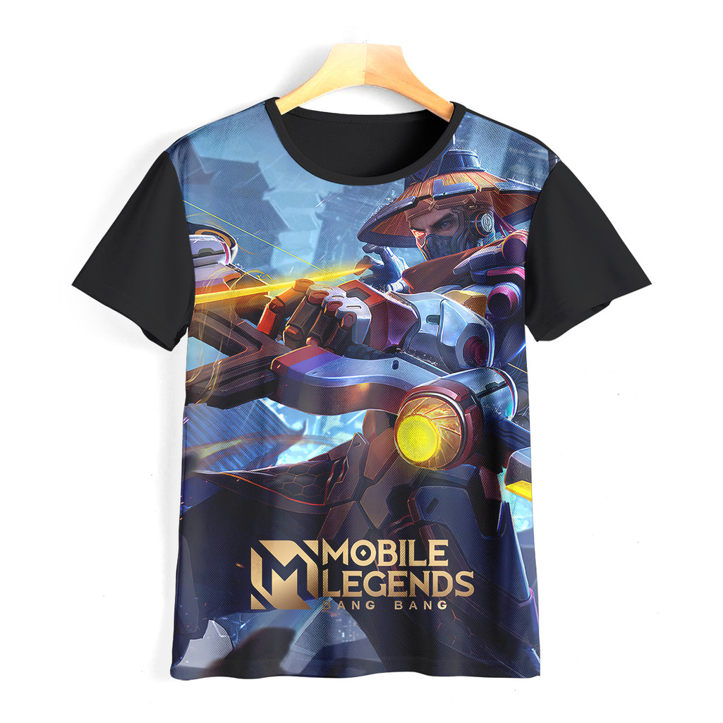 Kaos Mobile Legends Keren dan Adem | Kaos YI SUN SHIN Mobile Legends Anak & Dewasa | 06ML006 YI SUN 