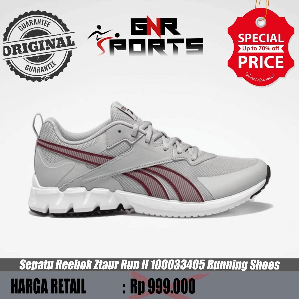 Sepatu Reebok Ztaur Run II 100033405 Running Shoes Original 100%